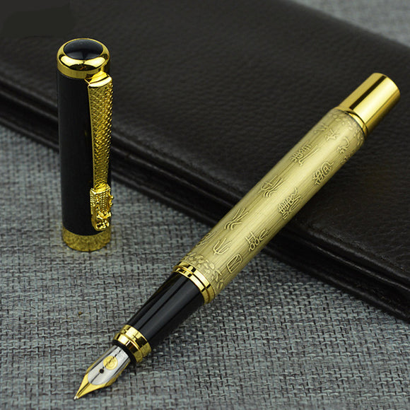 Classic Writing Fountain Pen Metal Dragon Clip